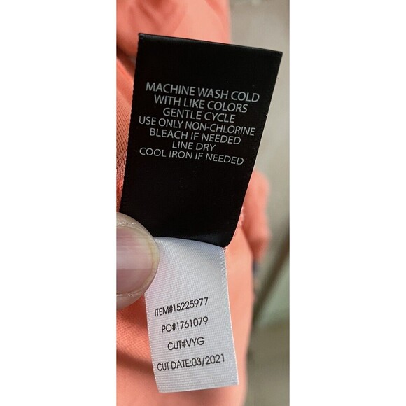 NWT Torrid Cross Hatch Pinafore Midi Dress - Feather Coral Prairie Beachcore 4X - Picture 11 of 12